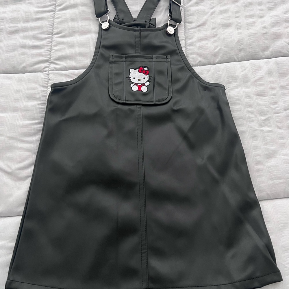 Hello Kitty Black Dress with Logo